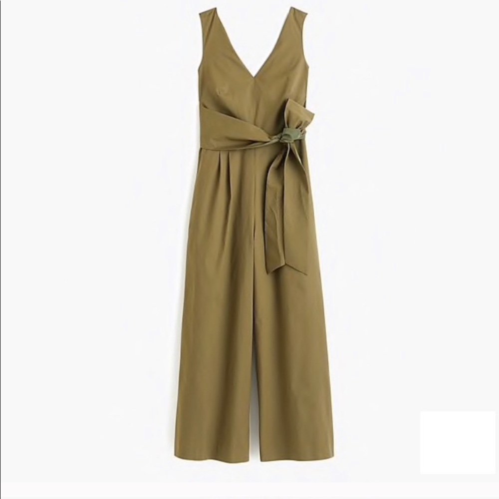 J crew warp tie jump suit